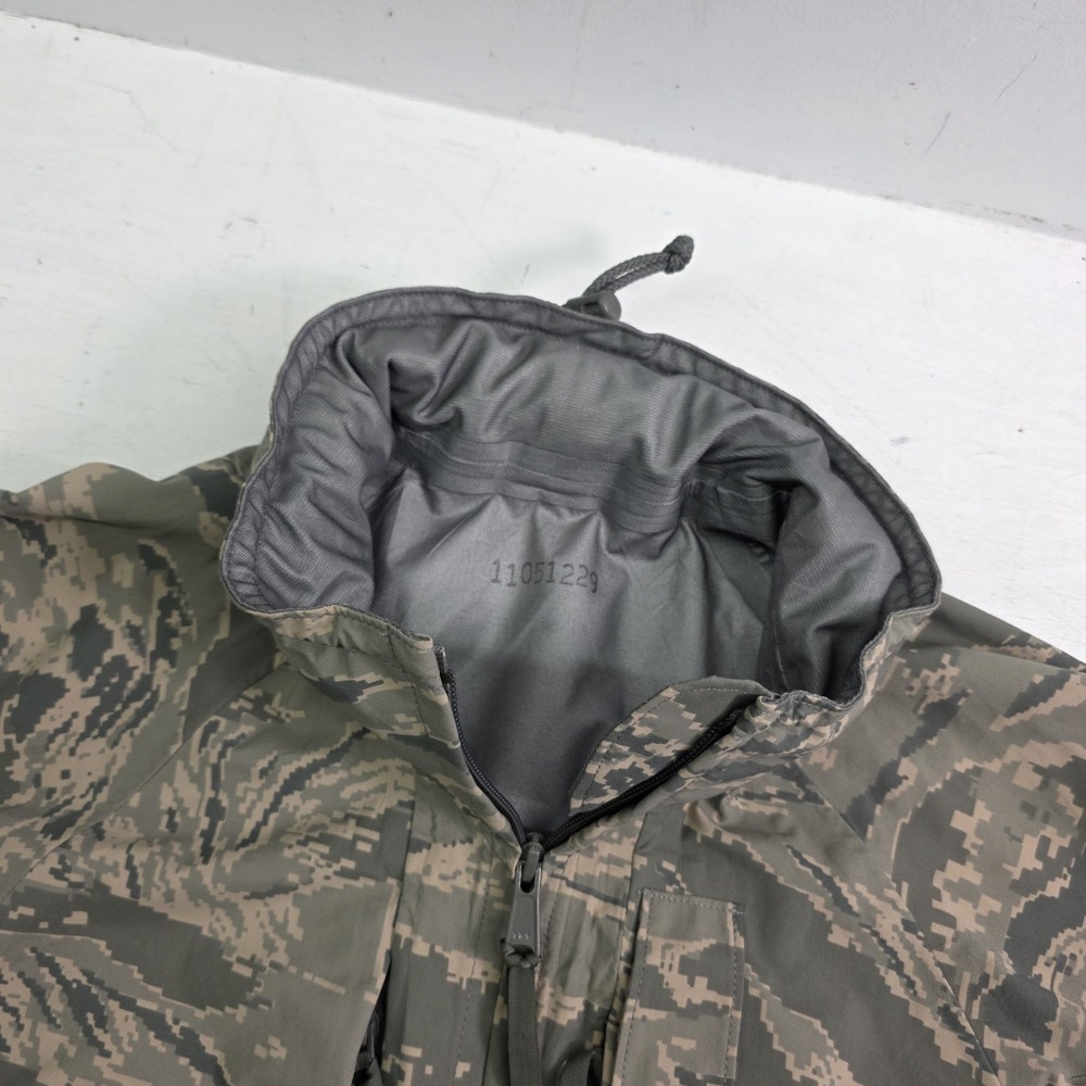 USAF Air Force Digital Camo Jacket Regular Parka All Purpose Gortex Military Med - Picture 3 of 10